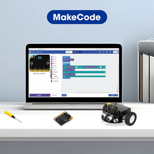 ACEBOTT Smart Robot Car Kit for BBC Micro:bit STEM Coding & Robotics Learning Kit