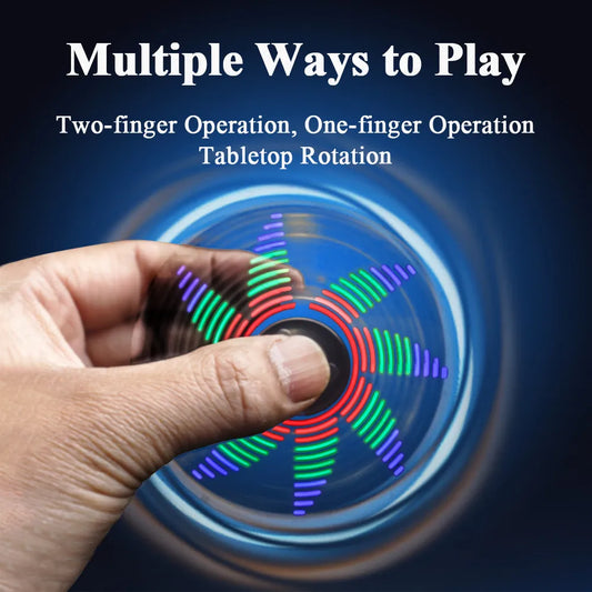 DIY Fidget Spinner Kit with LED Light