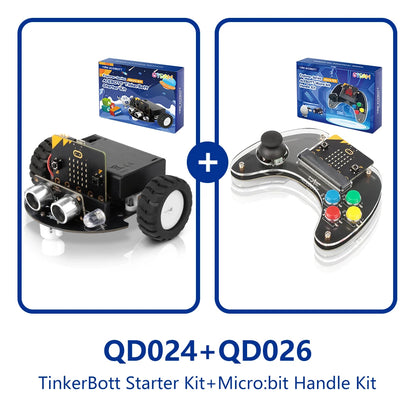 ACEBOTT Smart Robot Car Kit for BBC Micro:bit STEM Coding & Robotics Learning Kit