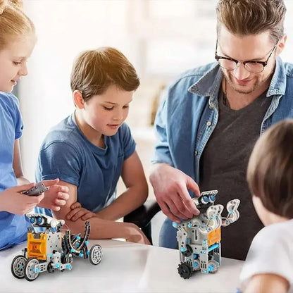 13-in-1 Solar Robot Science Kit | DIY Educational STEM Toy for Kids