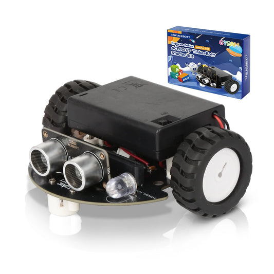 ACEBOTT Smart Robot Car Kit for BBC Micro:bit STEM Coding & Robotics Learning Kit