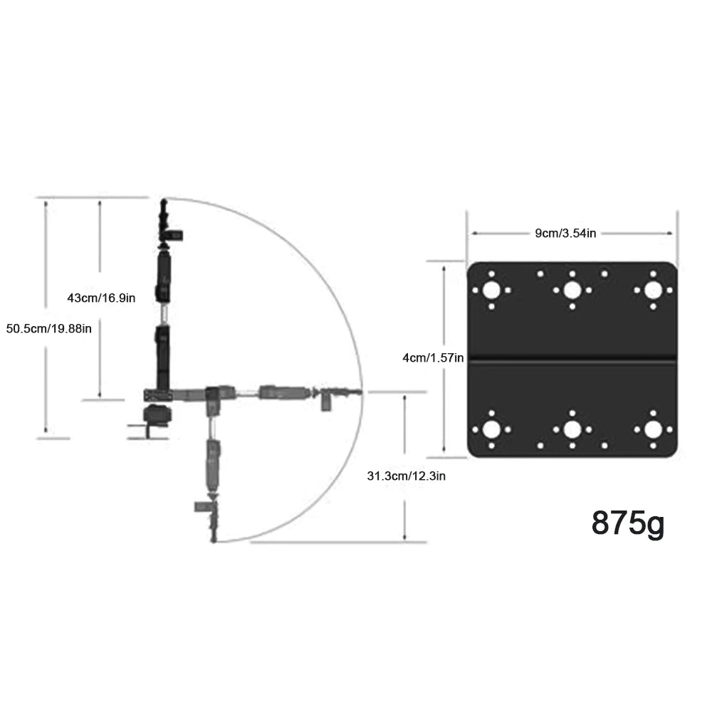 Robotic Arm Kit 6DOF Programming Robot Arm DIY Programming Robot Kit with Open Source Code and Tutorial 180 degree analog motor