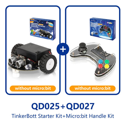 ACEBOTT Smart Robot Car Kit for BBC Micro:bit STEM Coding & Robotics Learning Kit