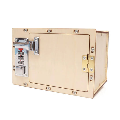 DIY Mechanical Password Protected Safe Box