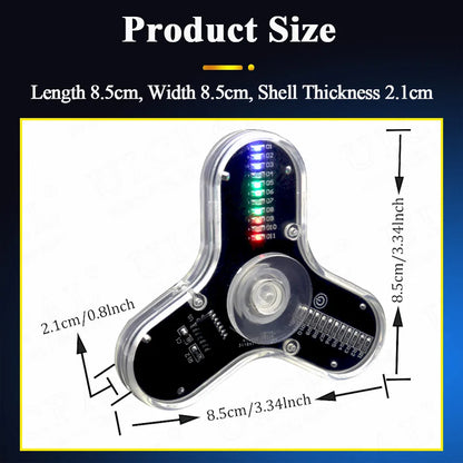 DIY Fidget Spinner Kit with LED Light