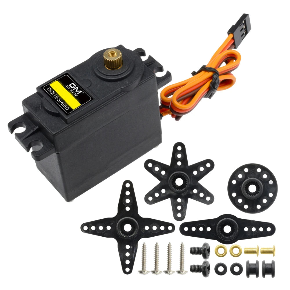 Robotic Arm Kit 6DOF Programming Robot Arm DIY Programming Robot Kit with Open Source Code and Tutorial 180 degree analog motor