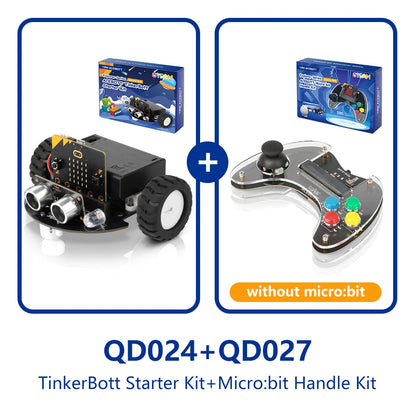 ACEBOTT Smart Robot Car Kit for BBC Micro:bit STEM Coding & Robotics Learning Kit